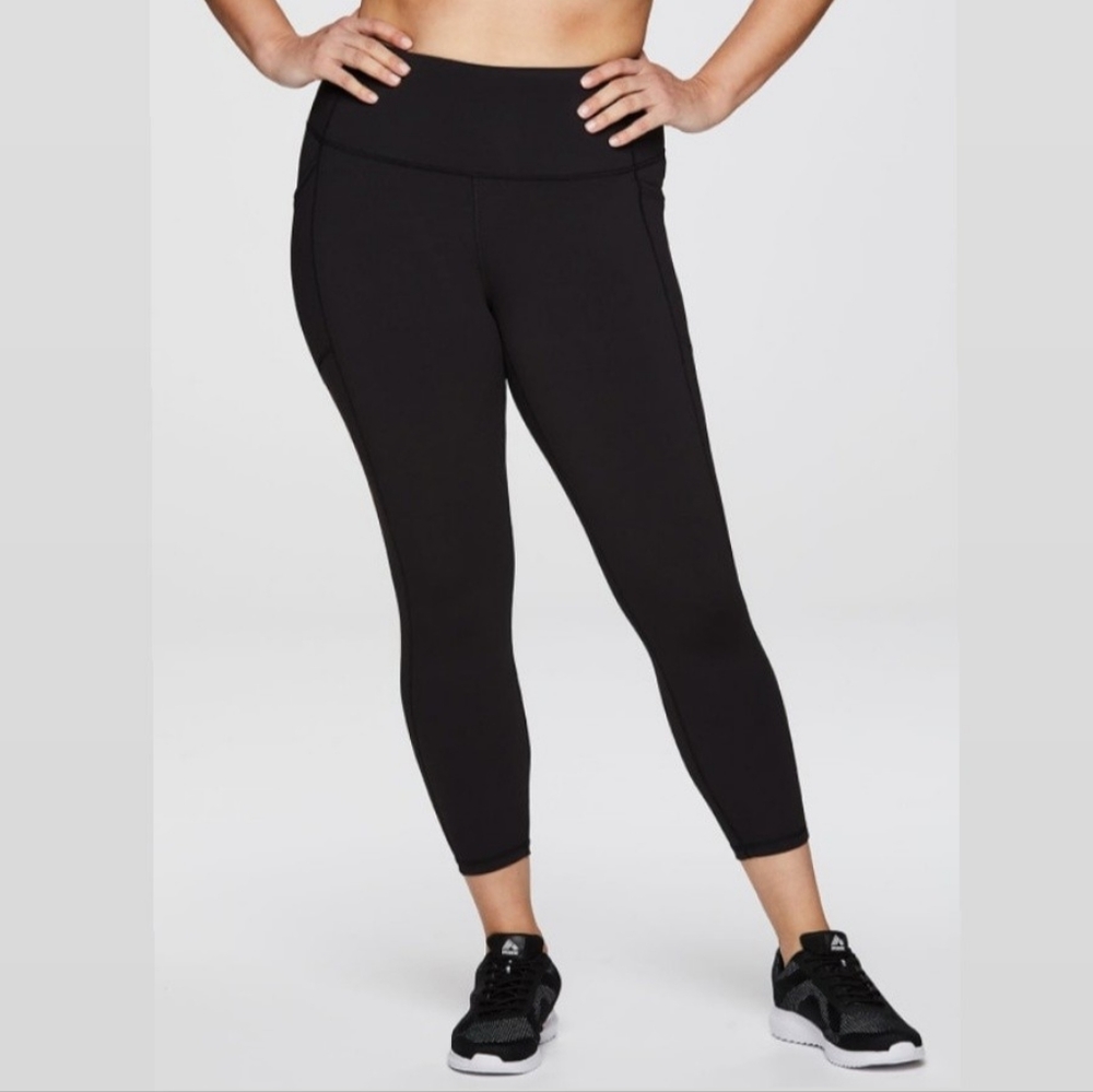RBX Black Leggings Size 1X